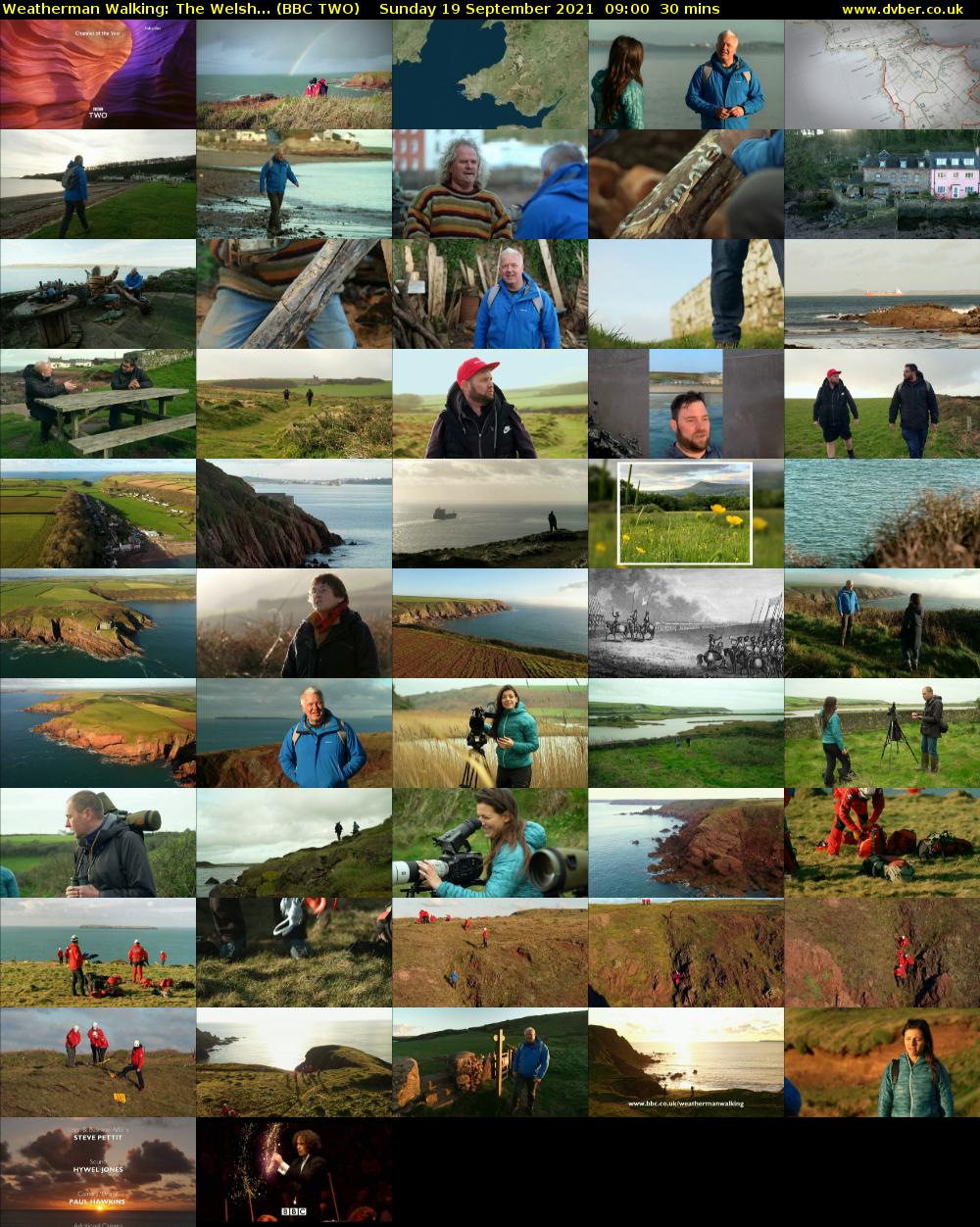Weatherman Walking: The Welsh... (BBC TWO) Sunday 19 September 2021 09:00 - 09:30