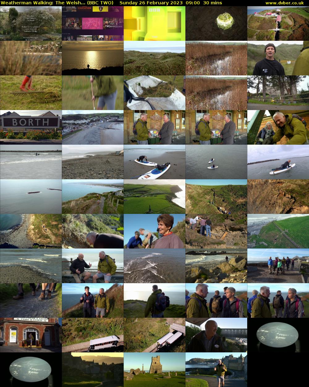 Weatherman Walking: The Welsh... (BBC TWO) Sunday 26 February 2023 09:00 - 09:30