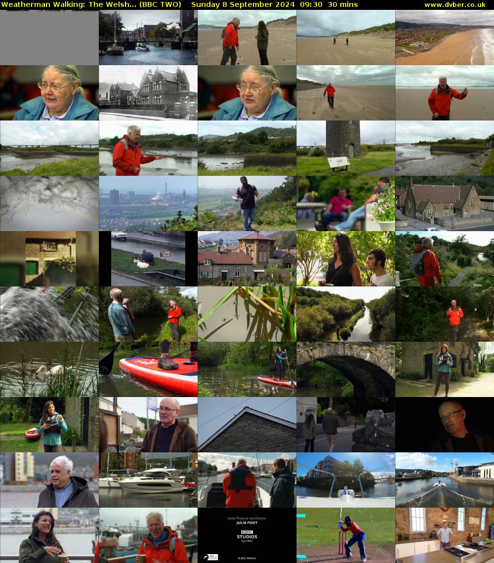 Weatherman Walking: The Welsh... (BBC TWO) Sunday 8 September 2024 09:30 - 10:00