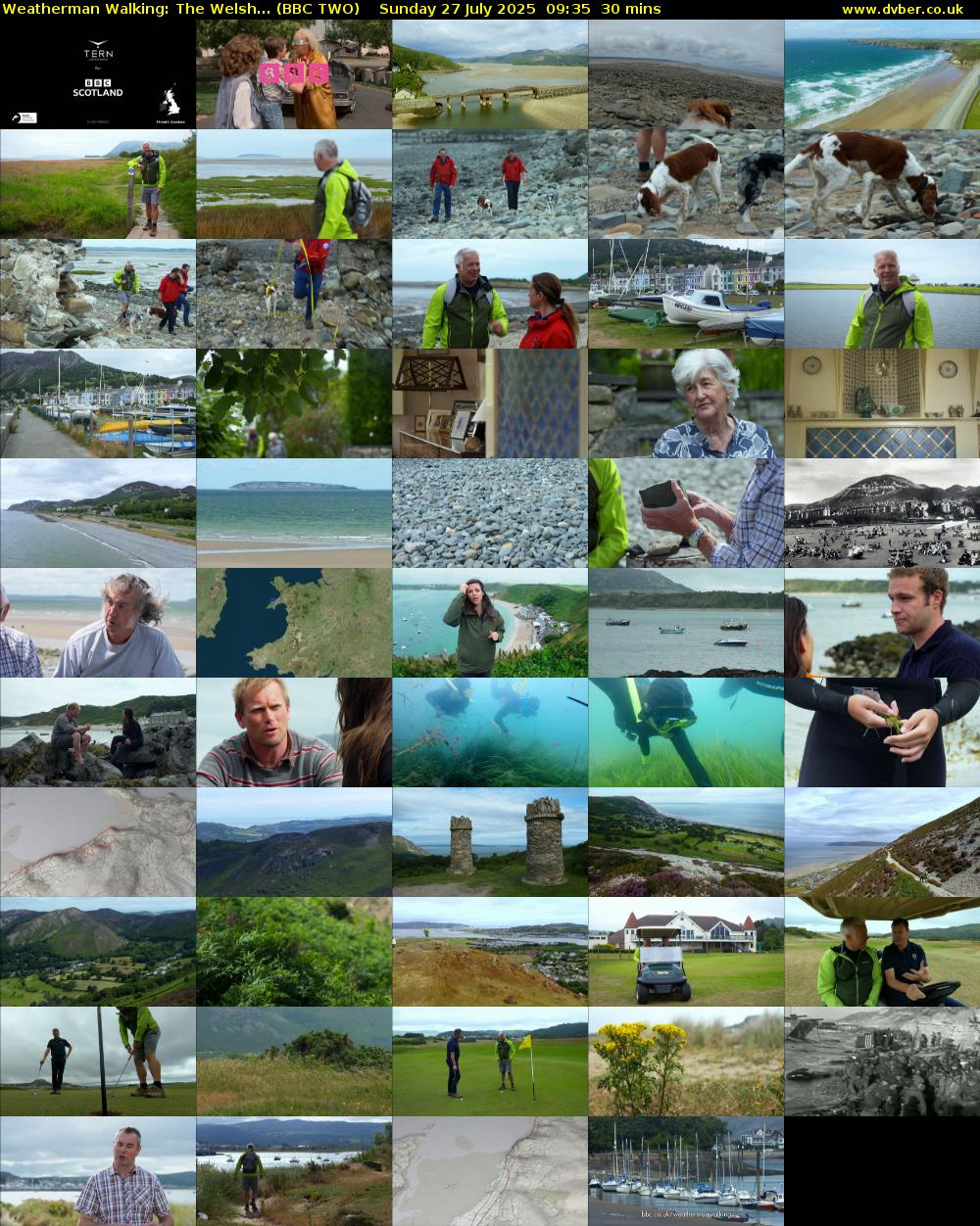 Weatherman Walking: The Welsh... (BBC TWO) Sunday 27 July 2025 09:35 - 10:05