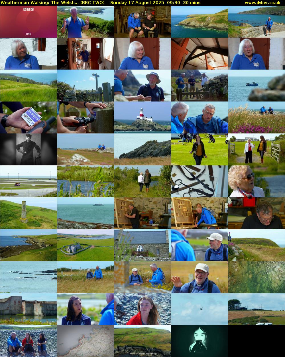 Weatherman Walking: The Welsh... (BBC TWO) Sunday 17 August 2025 09:30 - 10:00