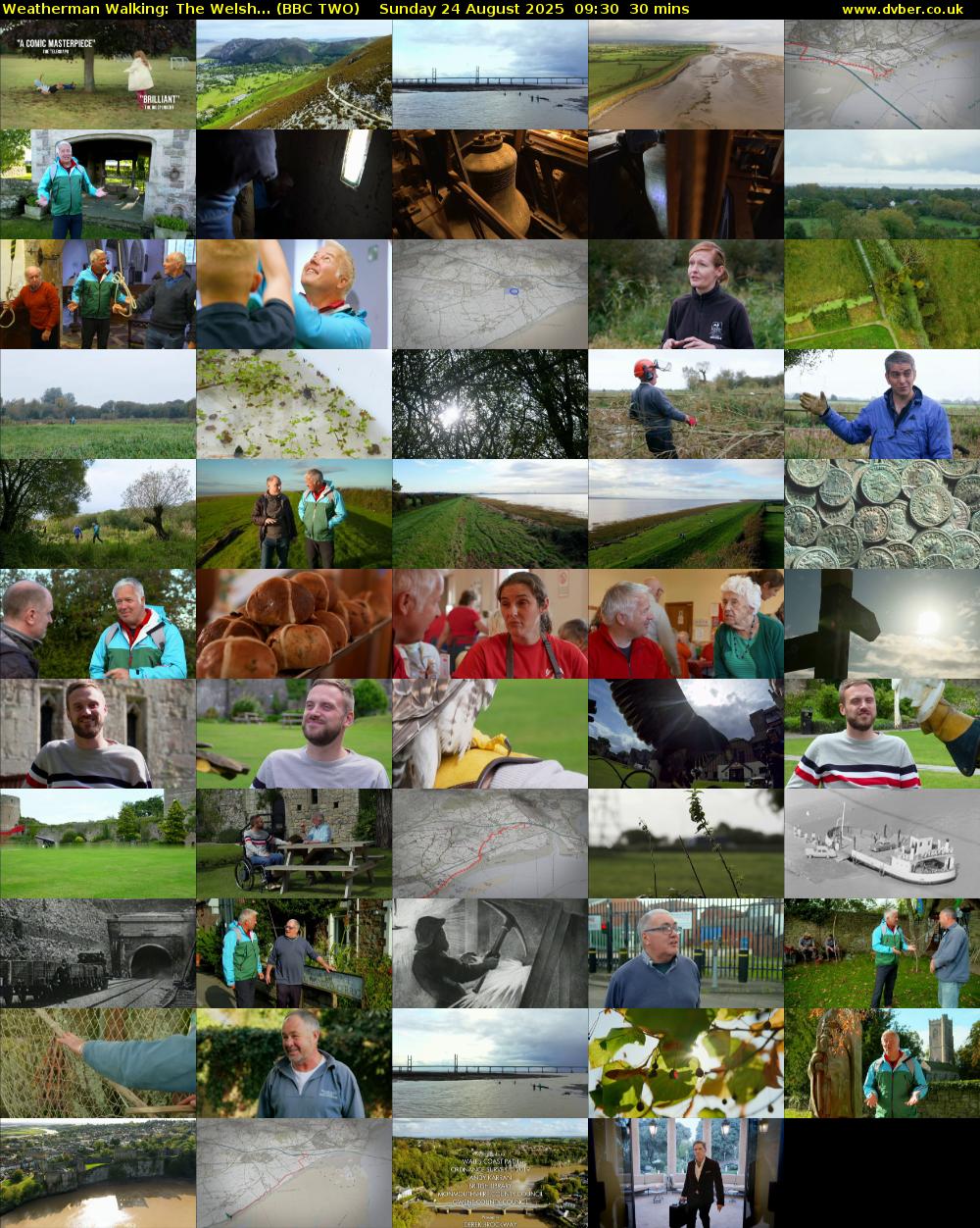 Weatherman Walking: The Welsh... (BBC TWO) Sunday 24 August 2025 09:30 - 10:00