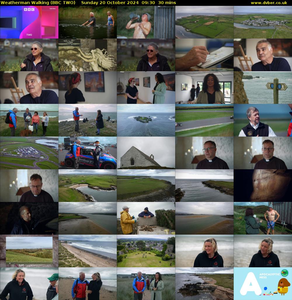 Weatherman Walking (BBC TWO) Sunday 20 October 2024 09:30 - 10:00