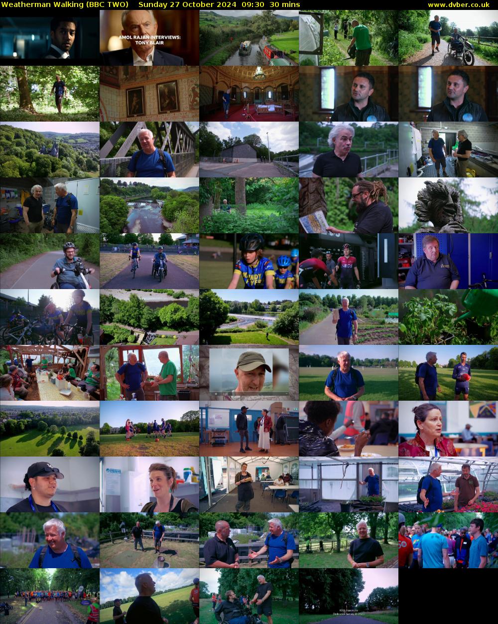 Weatherman Walking (BBC TWO) Sunday 27 October 2024 09:30 - 10:00