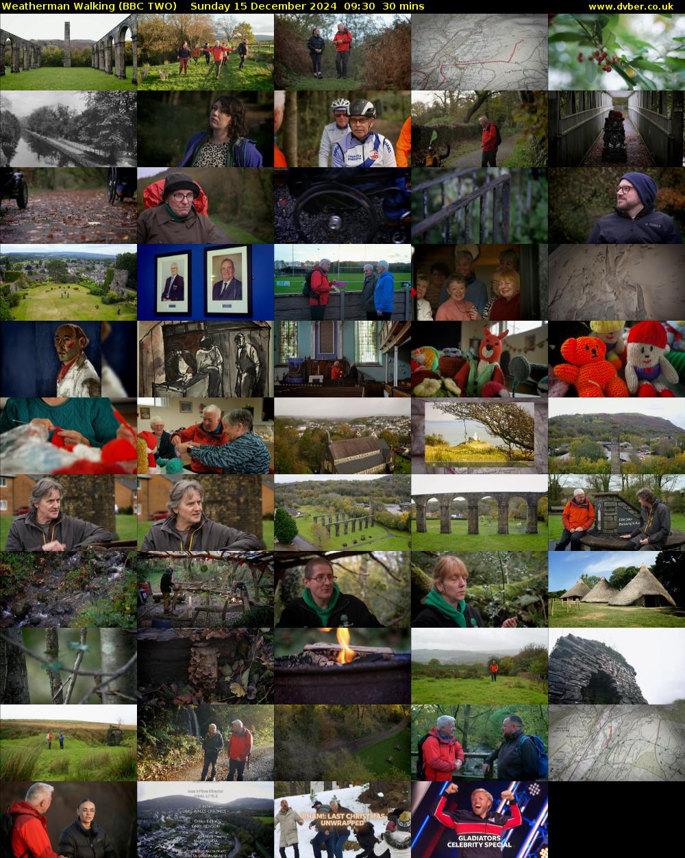 Weatherman Walking (BBC TWO) Sunday 15 December 2024 09:30 - 10:00