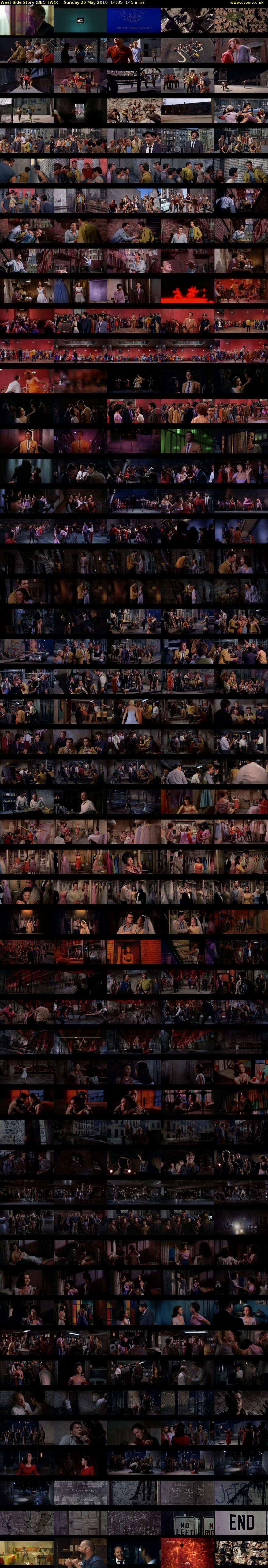 West Side Story (BBC TWO) Sunday 26 May 2019 14:35 - 17:00