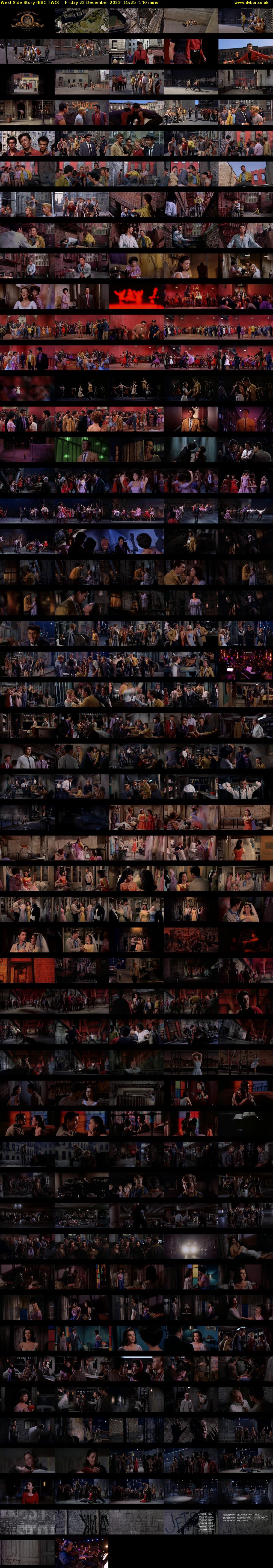 West Side Story (BBC TWO) Friday 22 December 2023 15:25 - 17:45