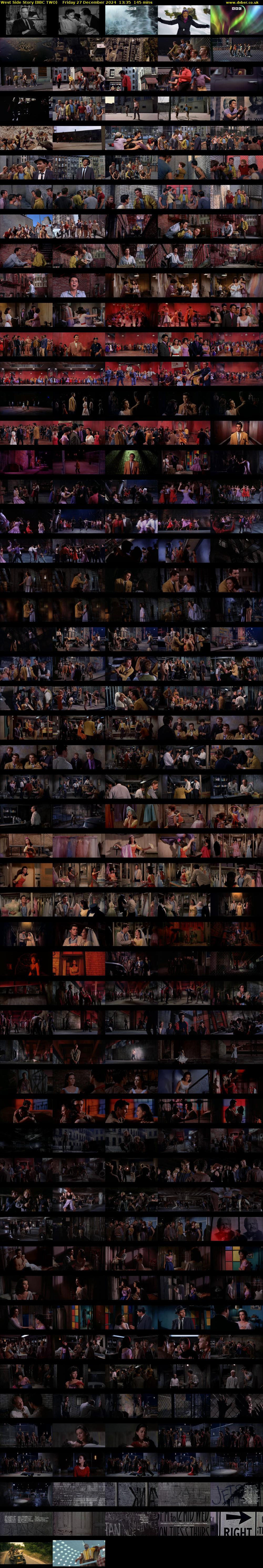 West Side Story (BBC TWO) Friday 27 December 2024 13:35 - 16:00
