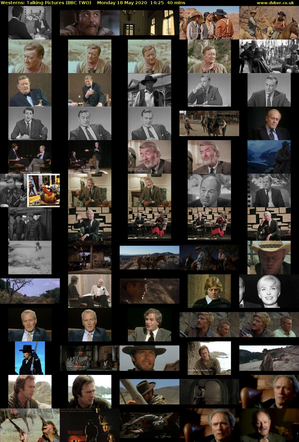 Westerns: Talking Pictures (BBC TWO) Monday 18 May 2020 14:25 - 15:05