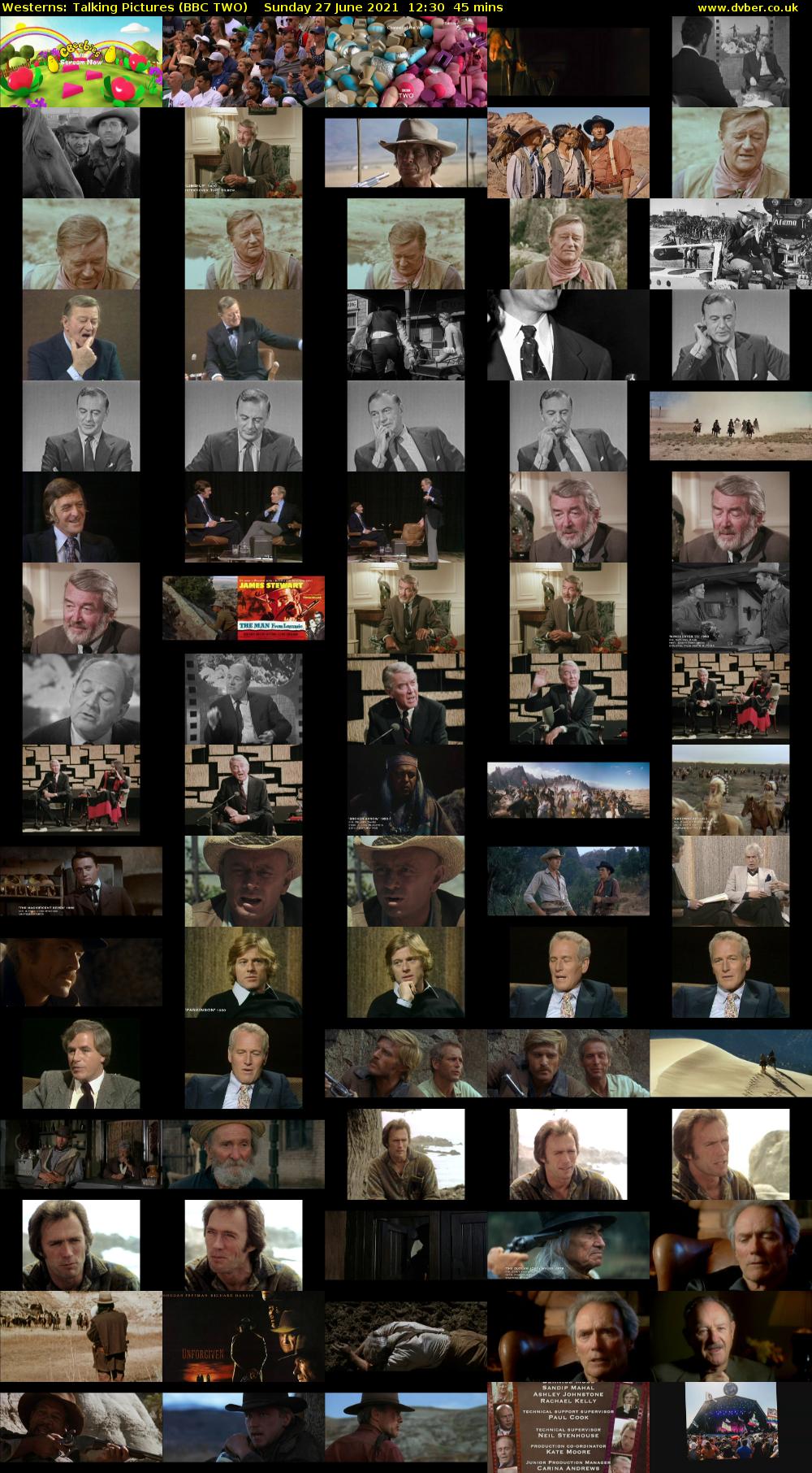 Westerns: Talking Pictures (BBC TWO) Sunday 27 June 2021 12:30 - 13:15