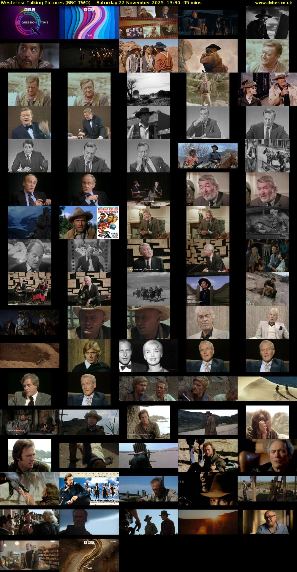 Westerns: Talking Pictures (BBC TWO) Saturday 22 November 2025 13:30 - 14:15