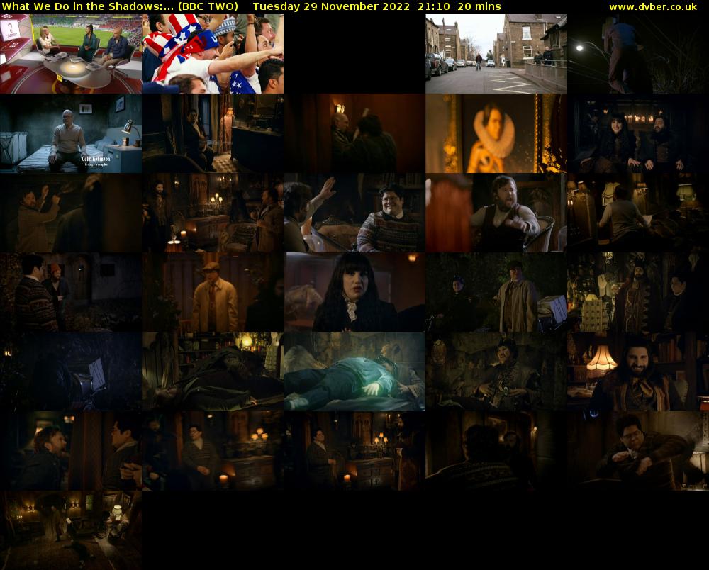 What We Do in the Shadows:... (BBC TWO) Tuesday 29 November 2022 21:10 - 21:30
