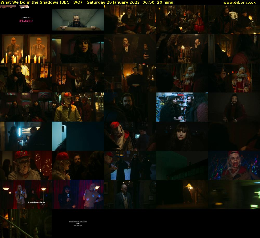 What We Do in the Shadows (BBC TWO) Saturday 29 January 2022 00:50 - 01:10