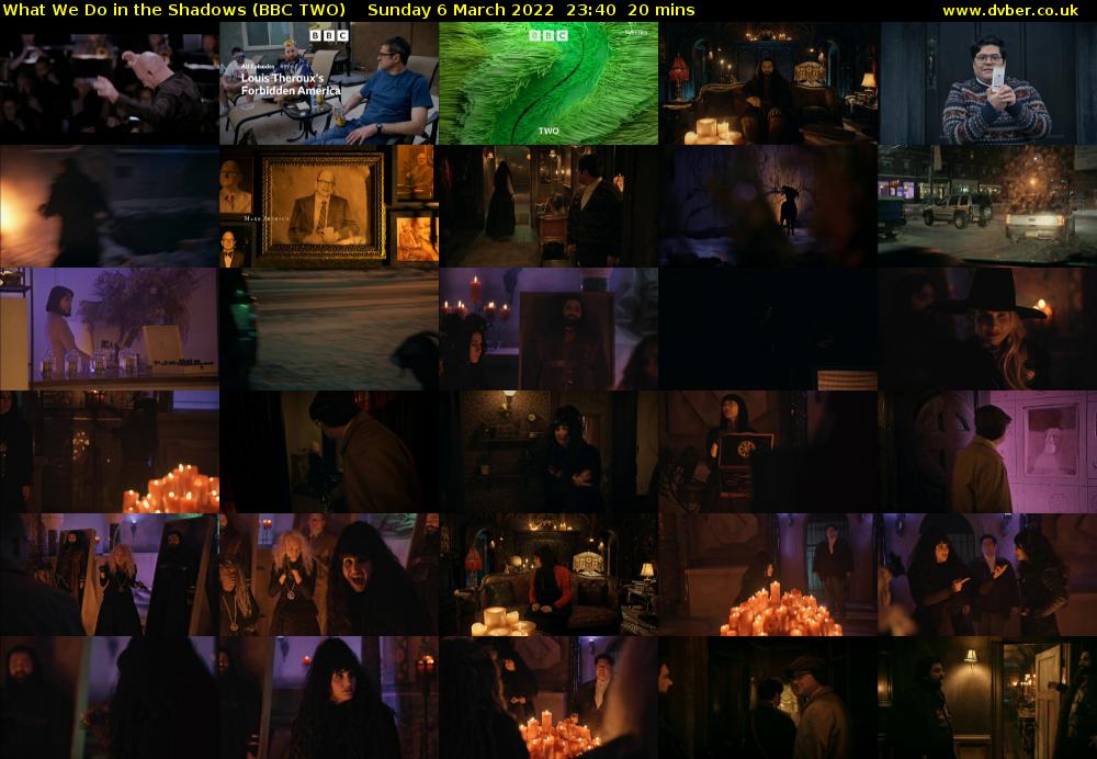 What We Do in the Shadows (BBC TWO) Sunday 6 March 2022 23:40 - 00:00