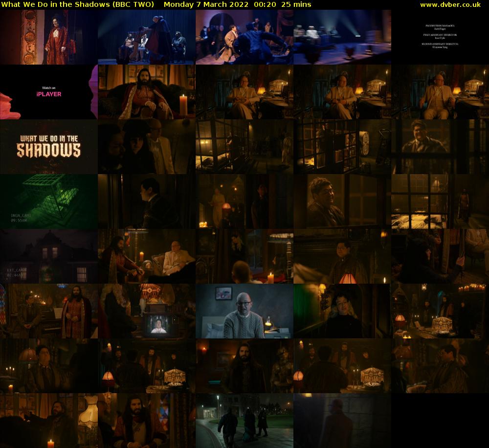 What We Do in the Shadows (BBC TWO) Monday 7 March 2022 00:20 - 00:45