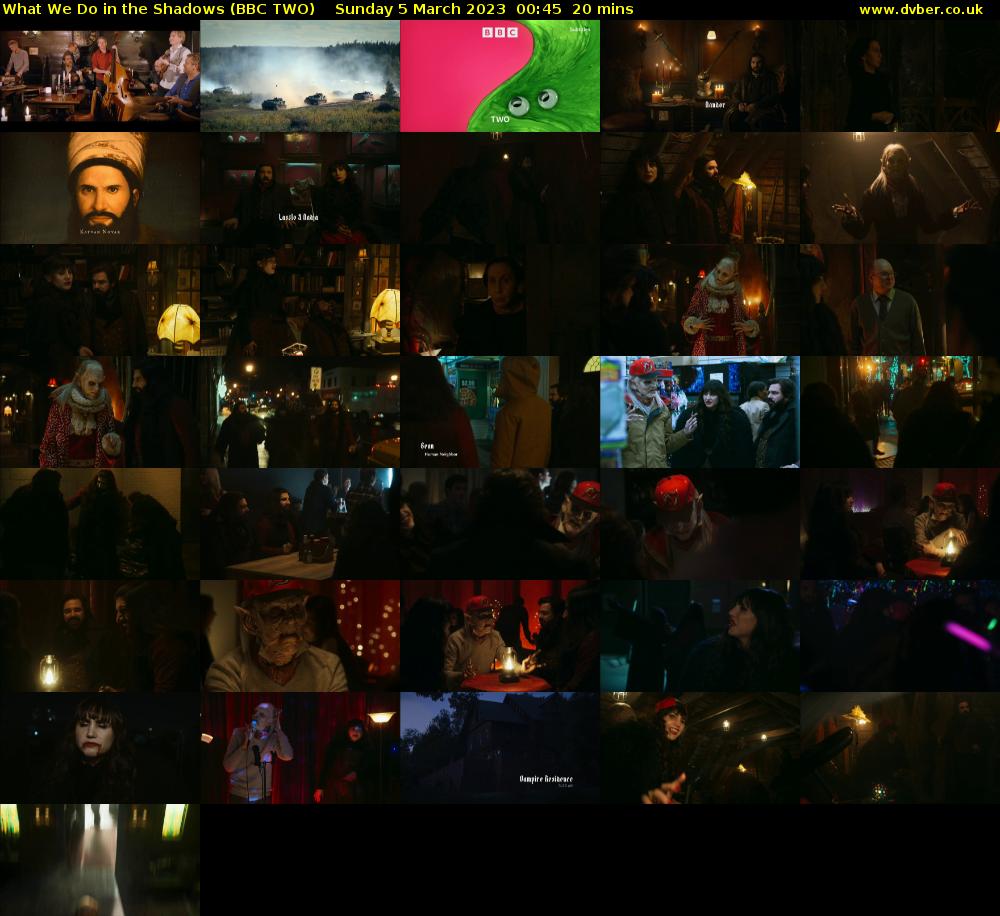 What We Do in the Shadows (BBC TWO) Sunday 5 March 2023 00:45 - 01:05