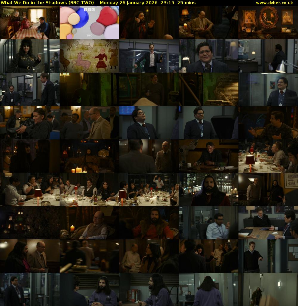 What We Do in the Shadows (BBC TWO) Monday 26 January 2026 23:15 - 23:40