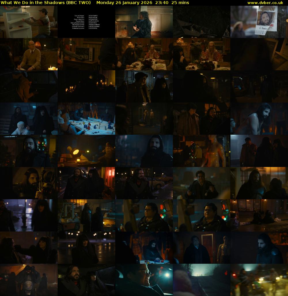 What We Do in the Shadows (BBC TWO) Monday 26 January 2026 23:40 - 00:05