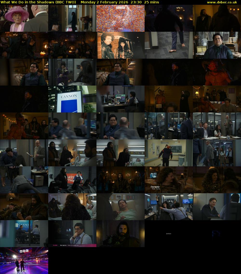 What We Do in the Shadows (BBC TWO) Monday 2 February 2026 23:30 - 23:55