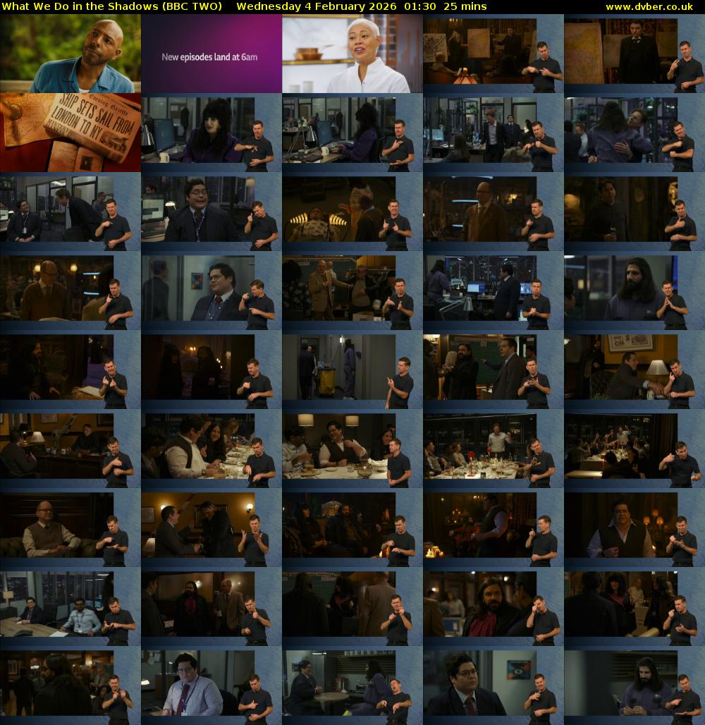 What We Do in the Shadows (BBC TWO) Wednesday 4 February 2026 01:30 - 01:55