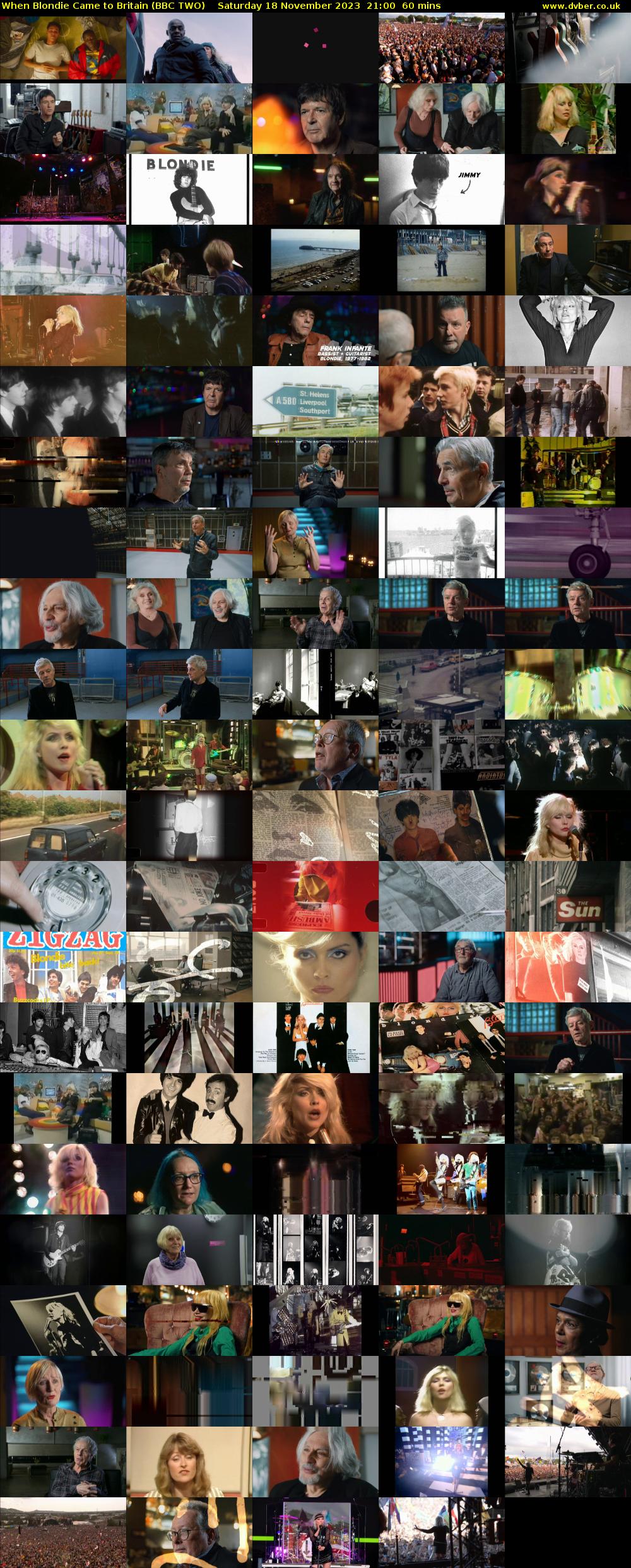 When Blondie Came to Britain (BBC TWO) Saturday 18 November 2023 21:00 - 22:00