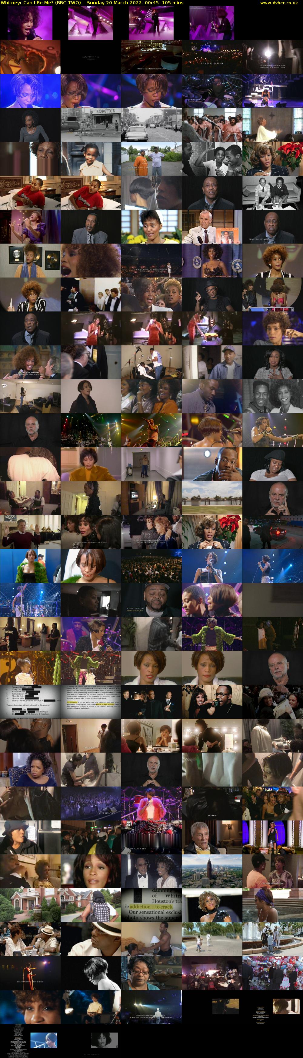 Whitney: Can I Be Me? (BBC TWO) Sunday 20 March 2022 00:45 - 02:30