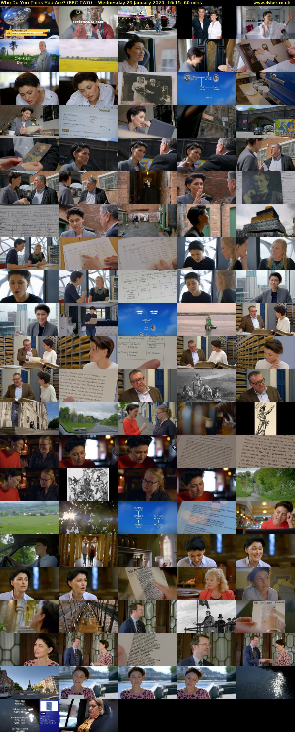 Who Do You Think You Are? (BBC TWO) Wednesday 29 January 2020 16:15 - 17:15