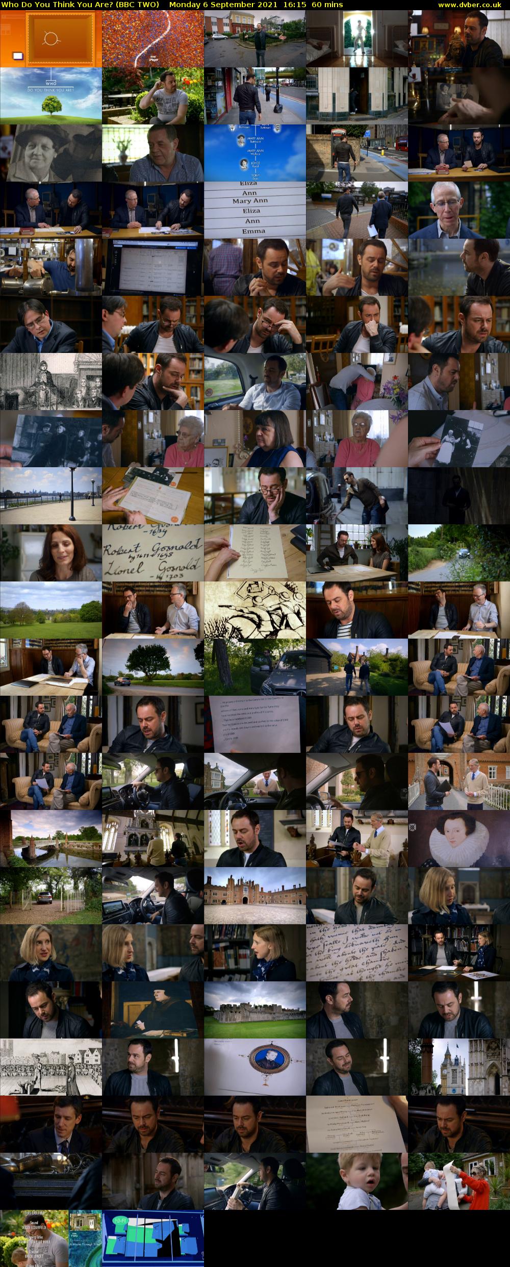 Who Do You Think You Are? (BBC TWO) Monday 6 September 2021 16:15 - 17:15