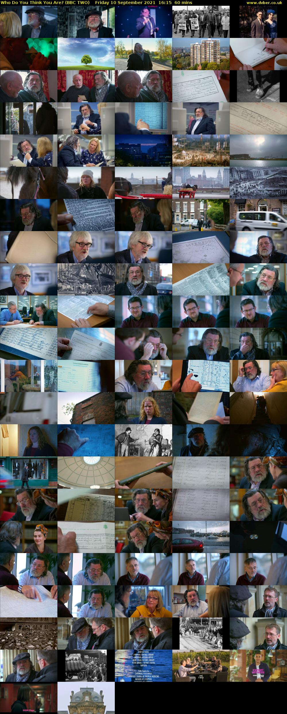 Who Do You Think You Are? (BBC TWO) Friday 10 September 2021 16:15 - 17:15
