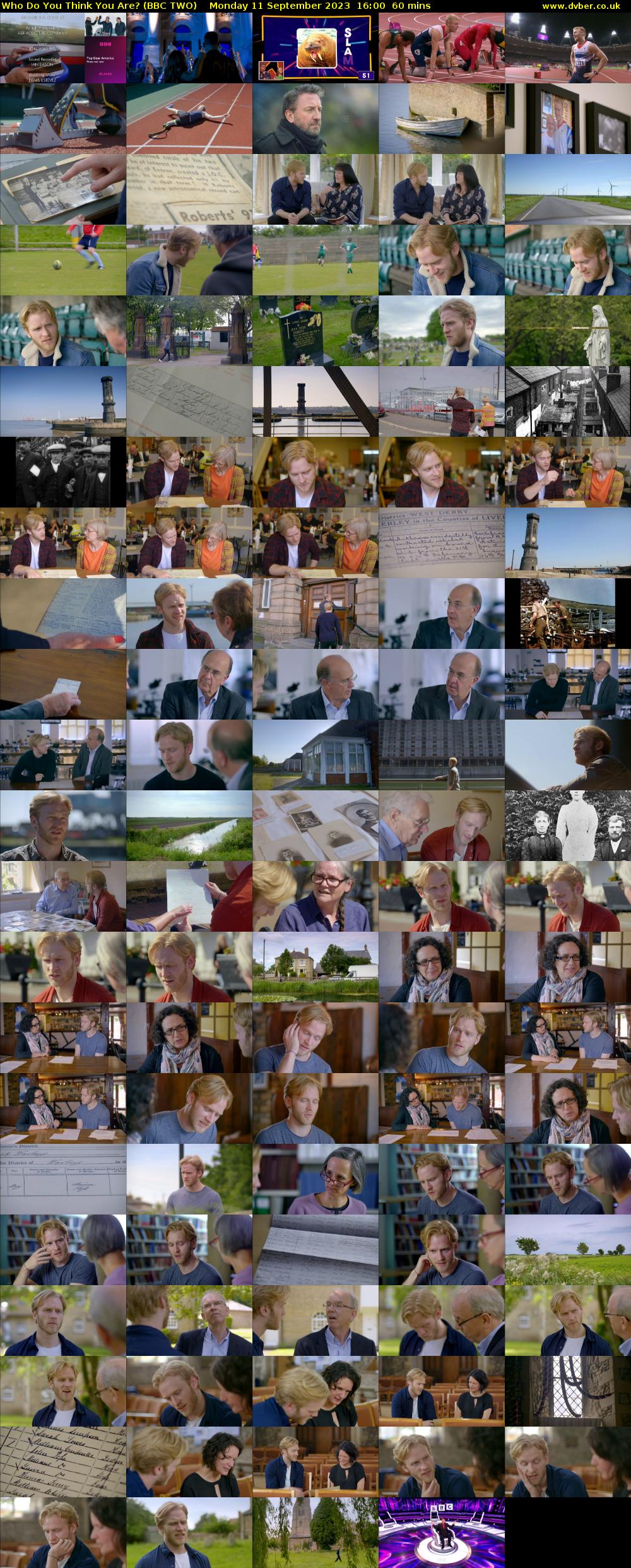 Who Do You Think You Are? (BBC TWO) Monday 11 September 2023 16:00 - 17:00