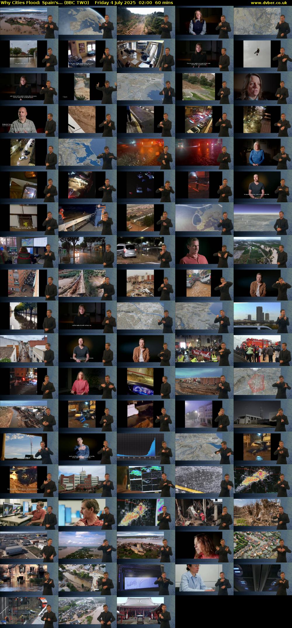 Why Cities Flood: Spain's... (BBC TWO) Friday 4 July 2025 02:00 - 03:00