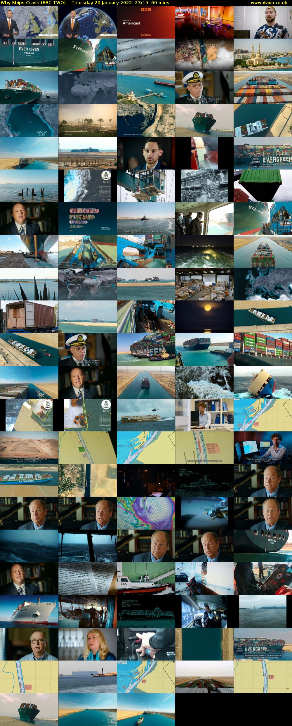 Why Ships Crash (BBC TWO) Thursday 20 January 2022 23:15 - 00:15