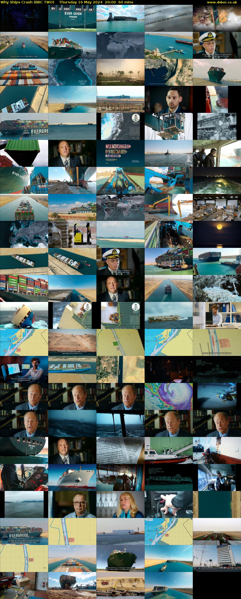 Why Ships Crash (BBC TWO) Thursday 16 May 2024 20:00 - 21:00