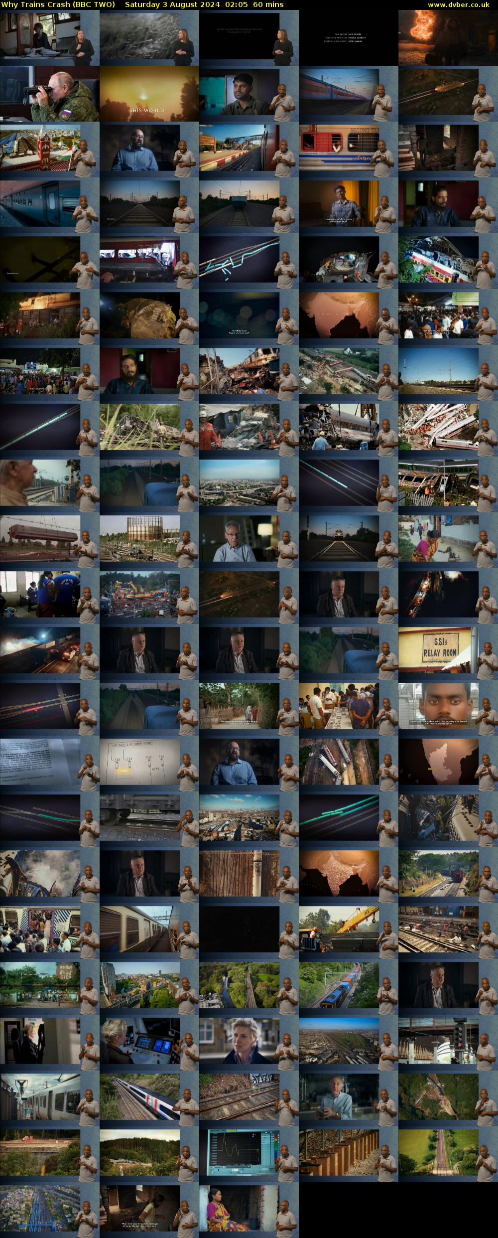 Why Trains Crash (BBC TWO) Saturday 3 August 2024 02:05 - 03:05
