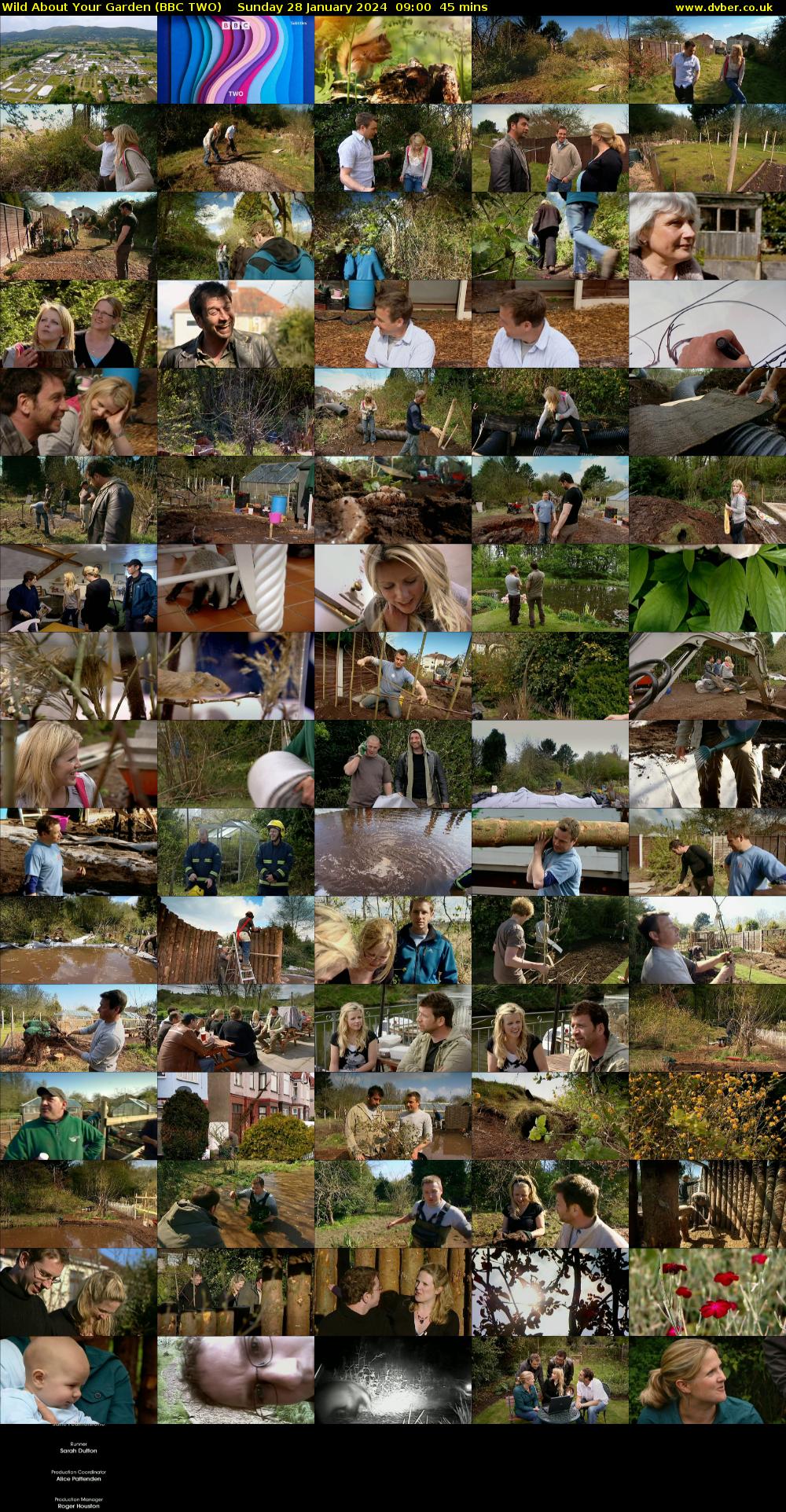 Wild About Your Garden (BBC TWO) Sunday 28 January 2024 09:00 - 09:45
