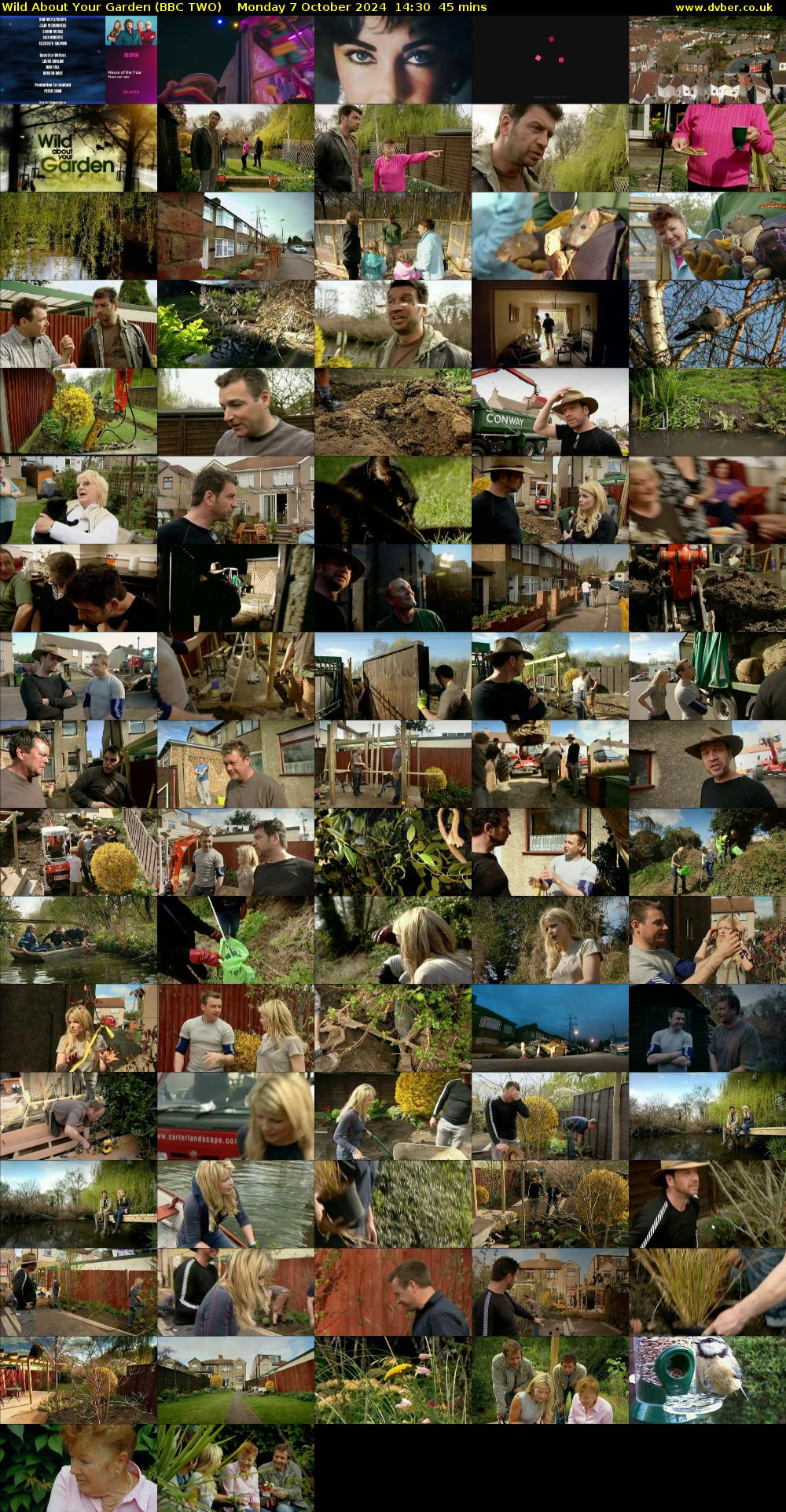 Wild About Your Garden (BBC TWO) Monday 7 October 2024 14:30 - 15:15