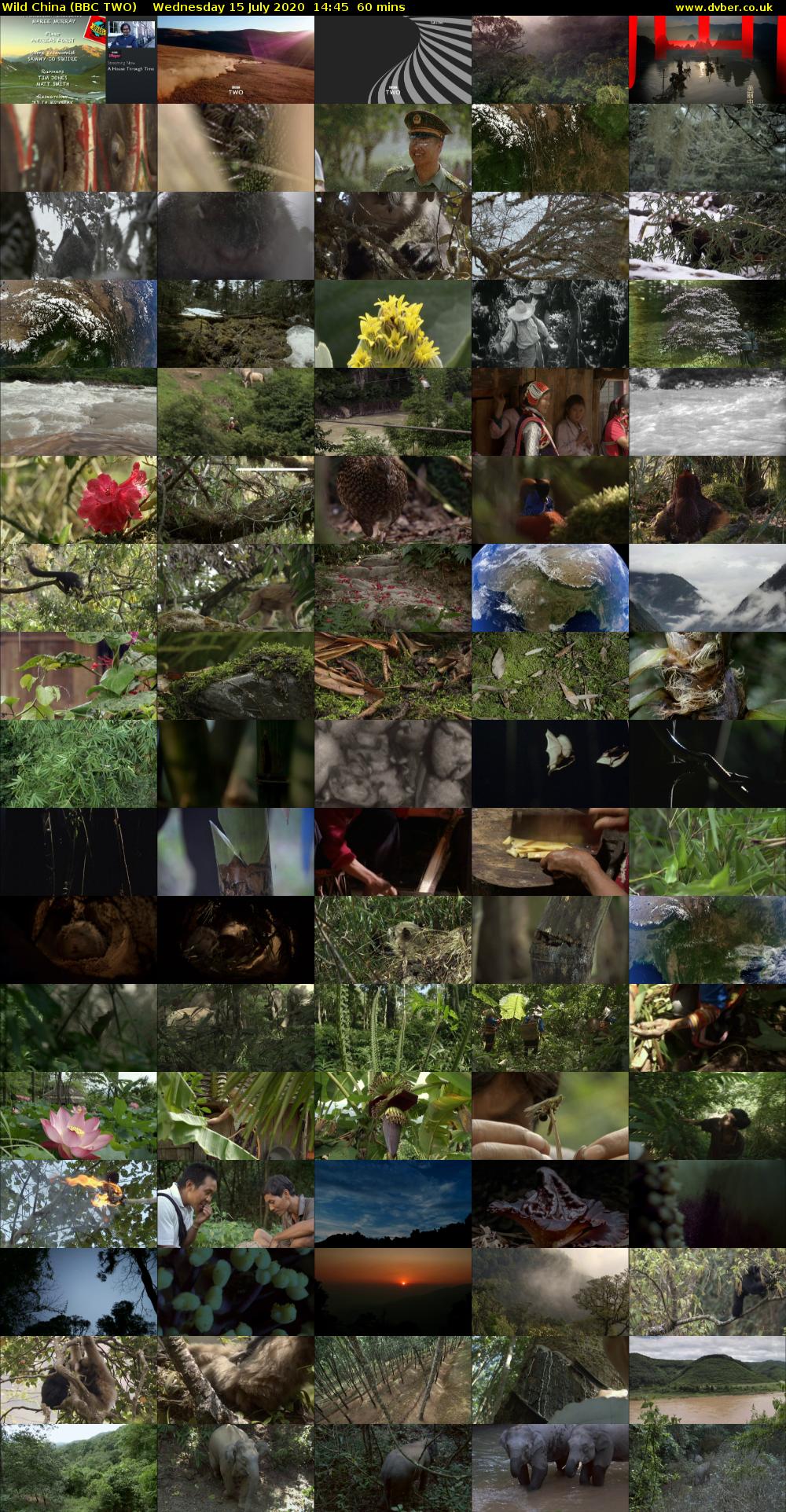 Wild China (BBC TWO) Wednesday 15 July 2020 14:45 - 15:45