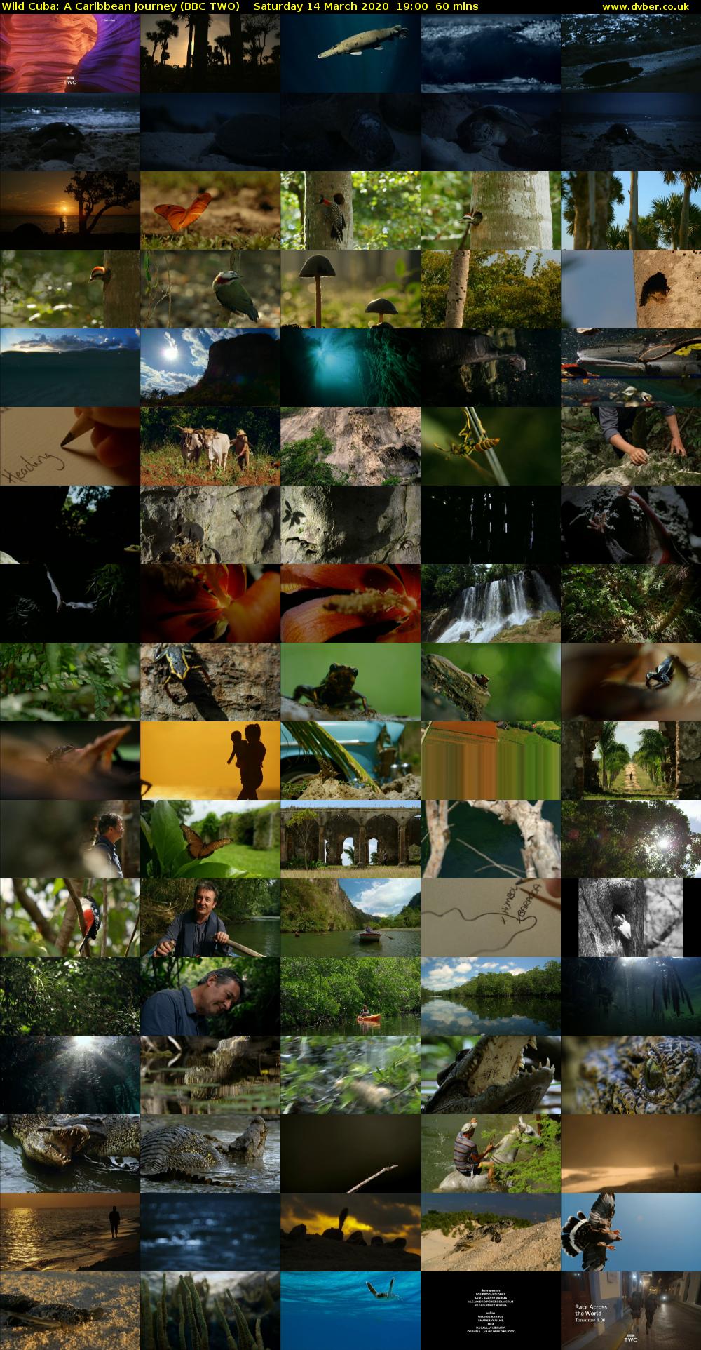 Wild Cuba: A Caribbean Journey (BBC TWO) Saturday 14 March 2020 19:00 - 20:00