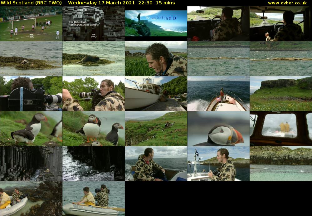 Wild Scotland (BBC TWO) Wednesday 17 March 2021 22:30 - 22:45
