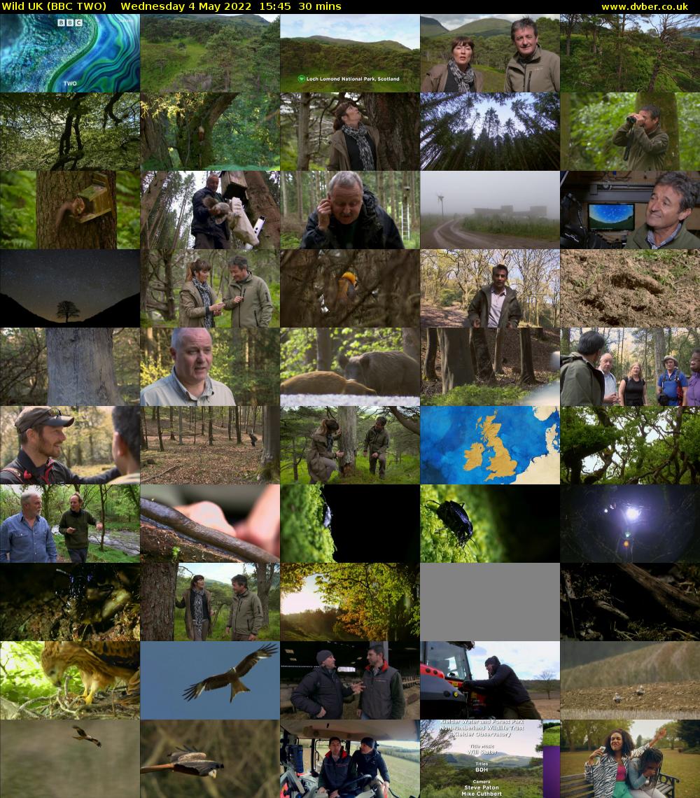 Wild UK (BBC TWO) Wednesday 4 May 2022 15:45 - 16:15