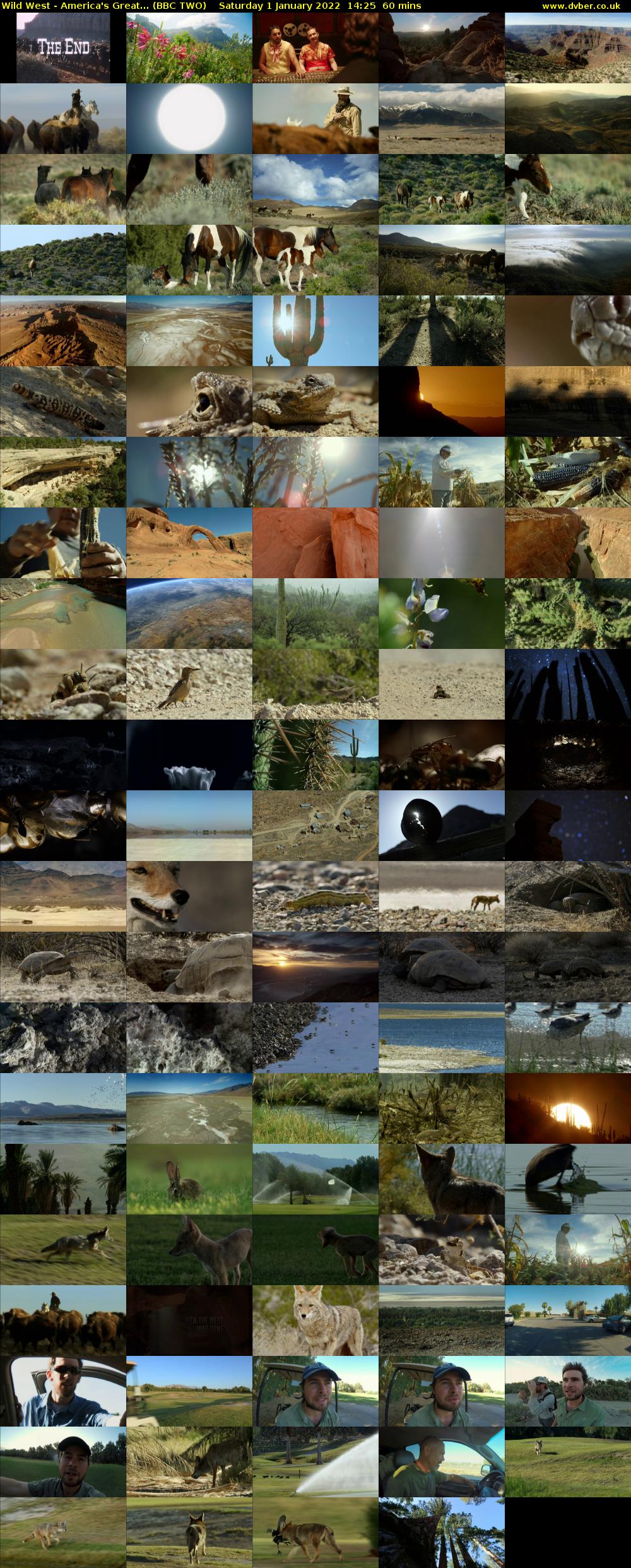 Wild West - America's Great... (BBC TWO) Saturday 1 January 2022 14:25 - 15:25