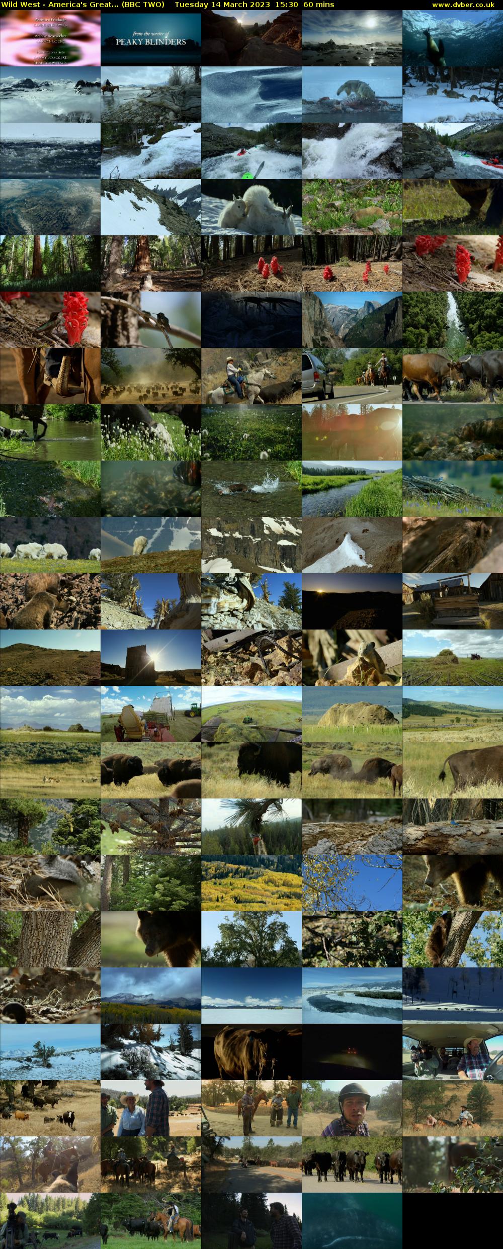 Wild West - America's Great... (BBC TWO) Tuesday 14 March 2023 15:30 - 16:30