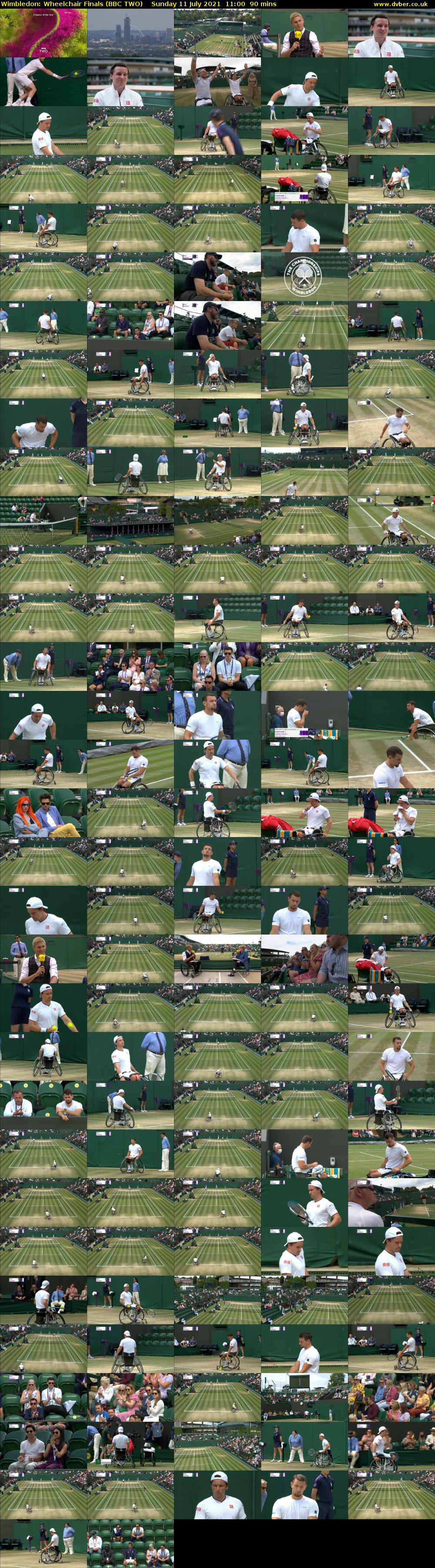 Wimbledon: Wheelchair Finals (BBC TWO) Sunday 11 July 2021 11:00 - 12:30