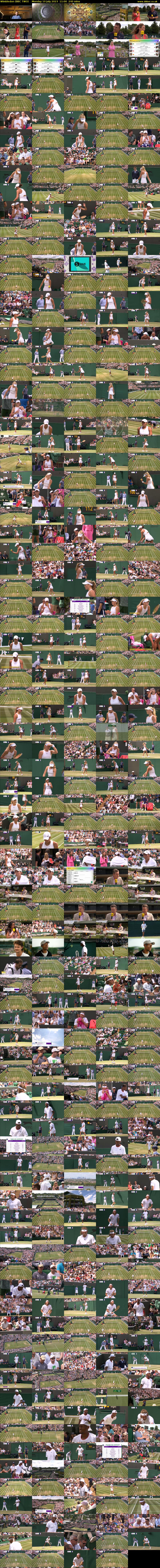 Wimbledon (BBC TWO) Monday 10 July 2023 11:00 - 15:00