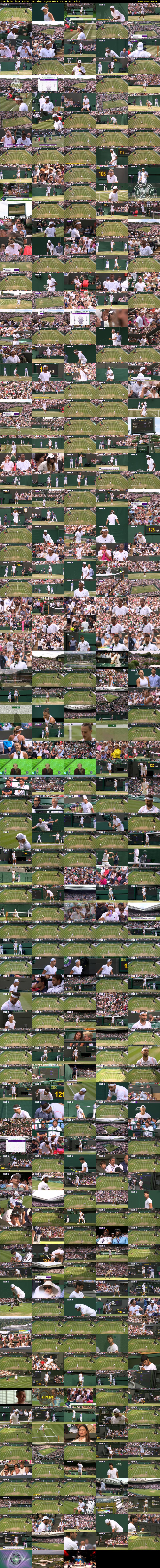 Wimbledon (BBC TWO) Monday 10 July 2023 15:00 - 19:00