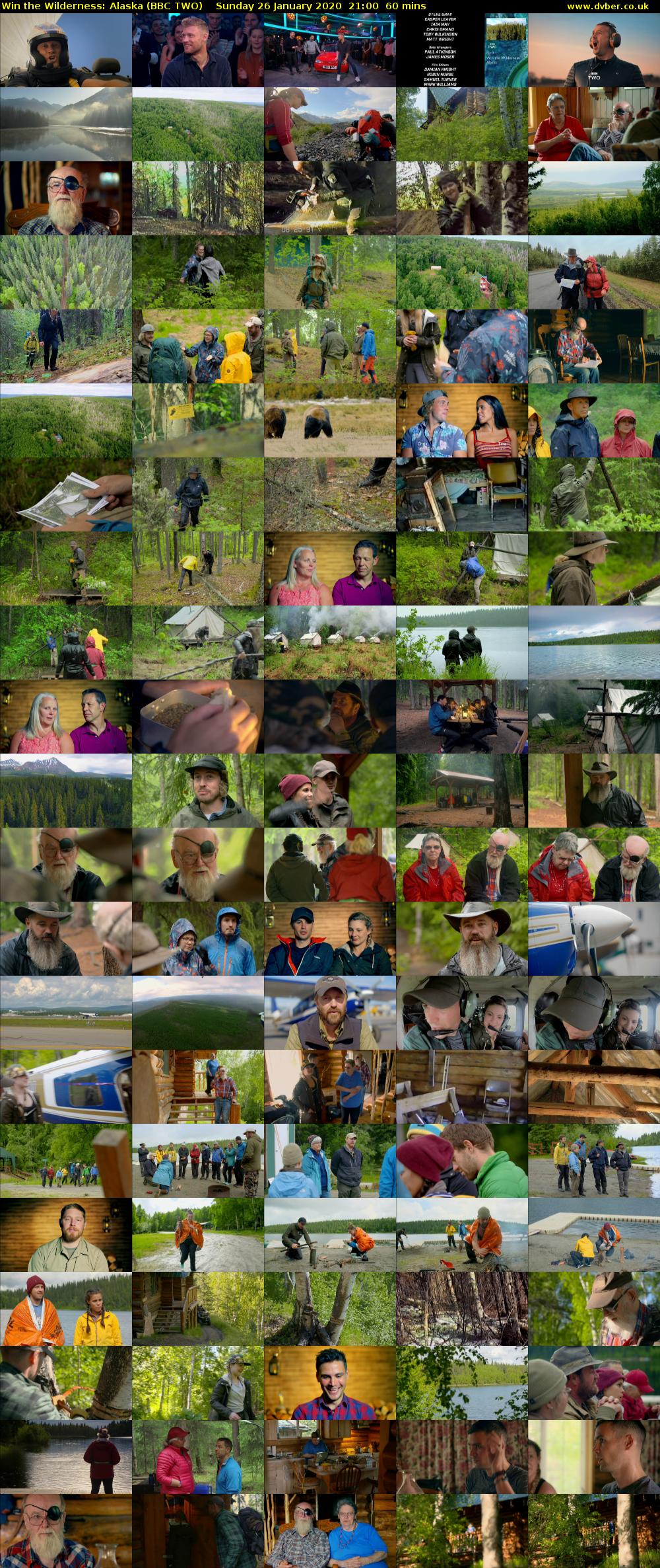Win the Wilderness: Alaska (BBC TWO) Sunday 26 January 2020 21:00 - 22:00