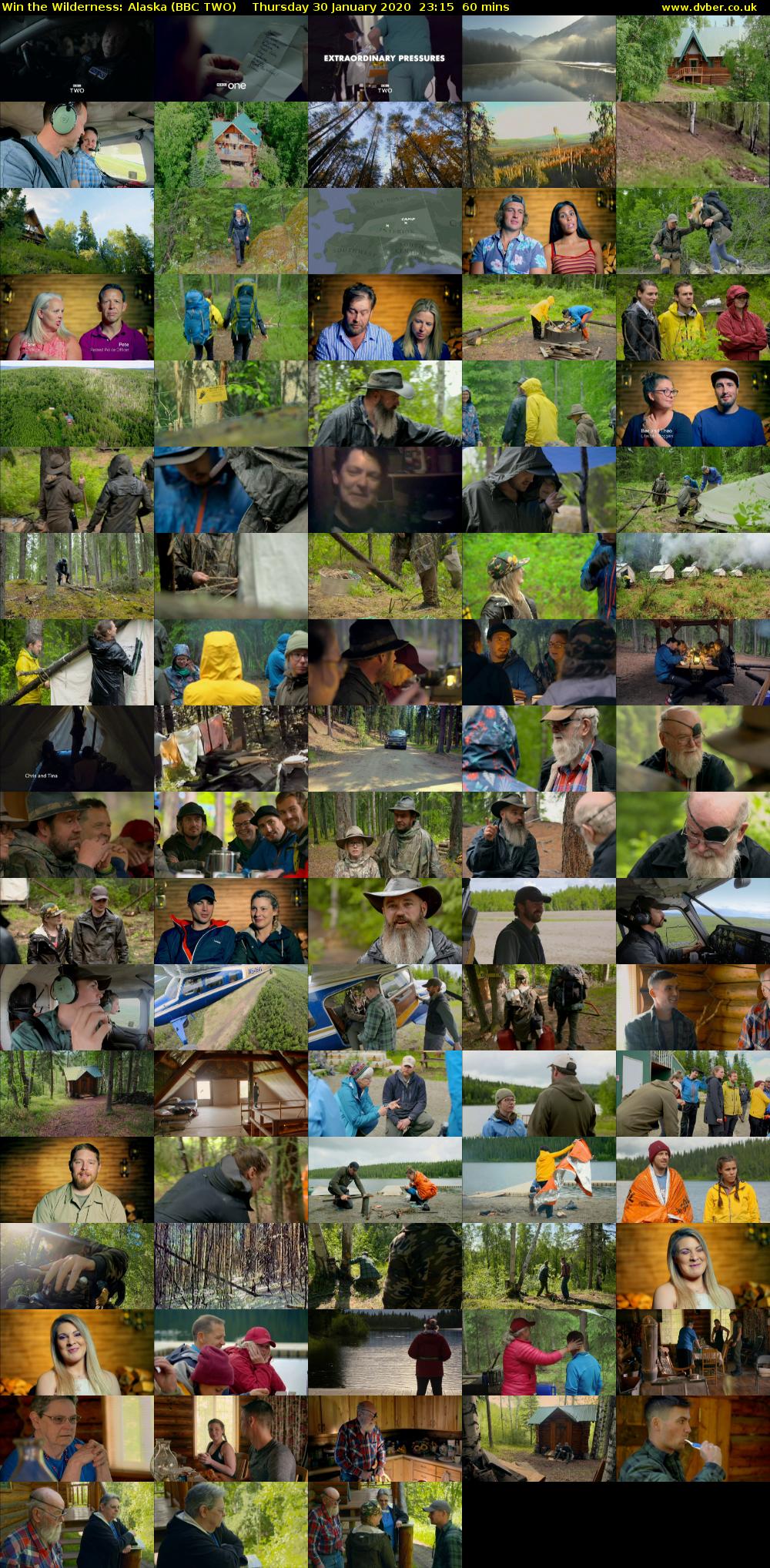 Win the Wilderness: Alaska (BBC TWO) Thursday 30 January 2020 23:15 - 00:15