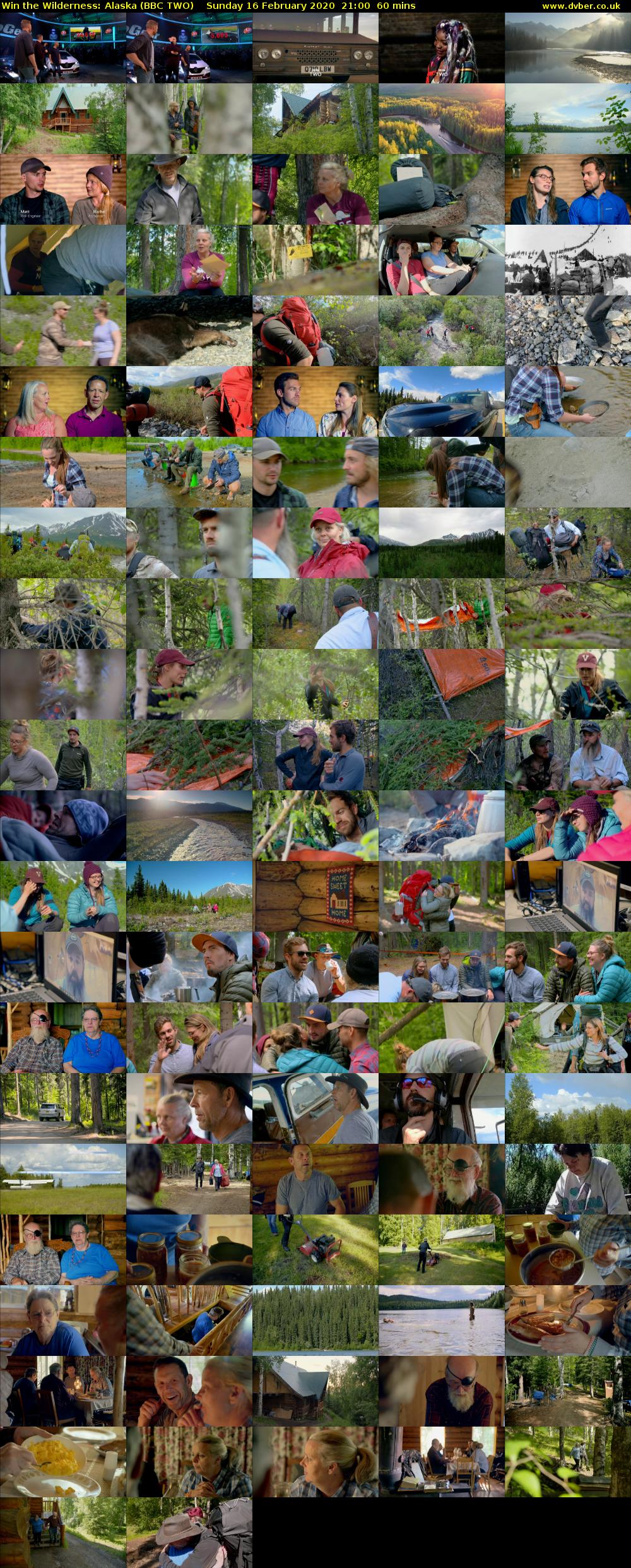 Win the Wilderness: Alaska (BBC TWO) Sunday 16 February 2020 21:00 - 22:00