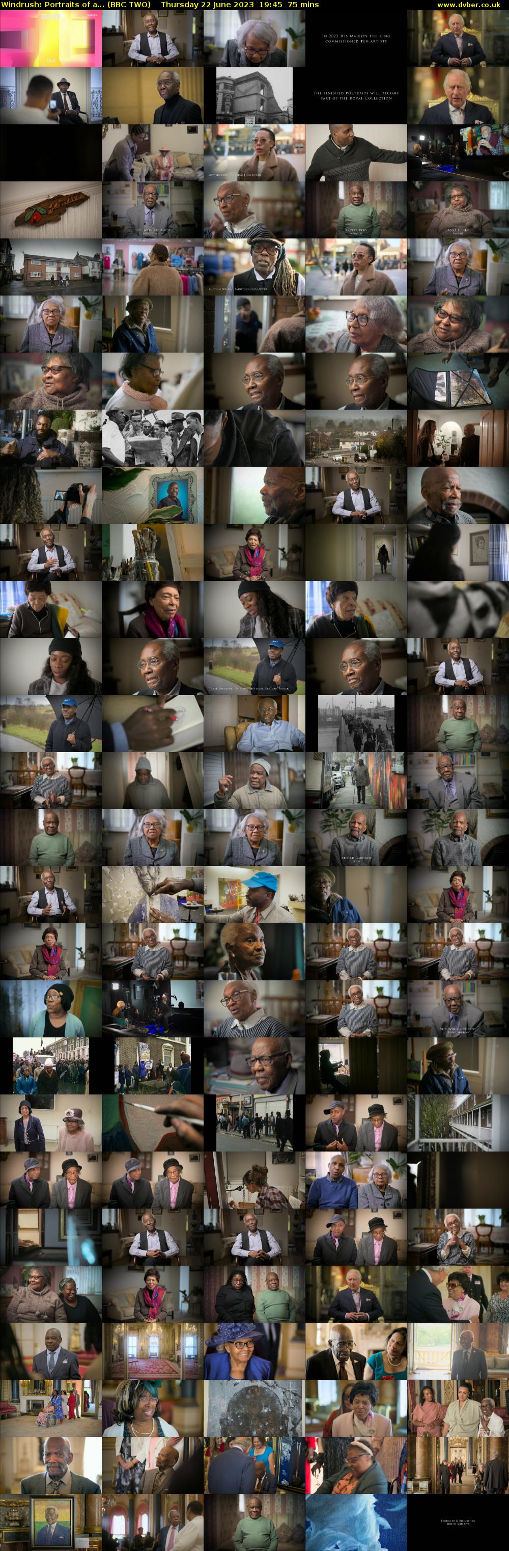 Windrush: Portraits of a... (BBC TWO) Thursday 22 June 2023 19:45 - 21:00