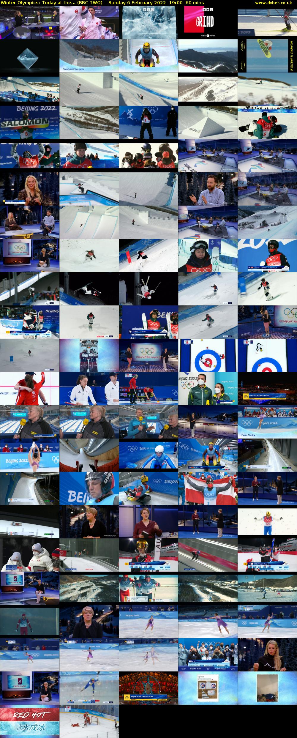 Winter Olympics: Today at the... (BBC TWO) Sunday 6 February 2022 19:00 - 20:00